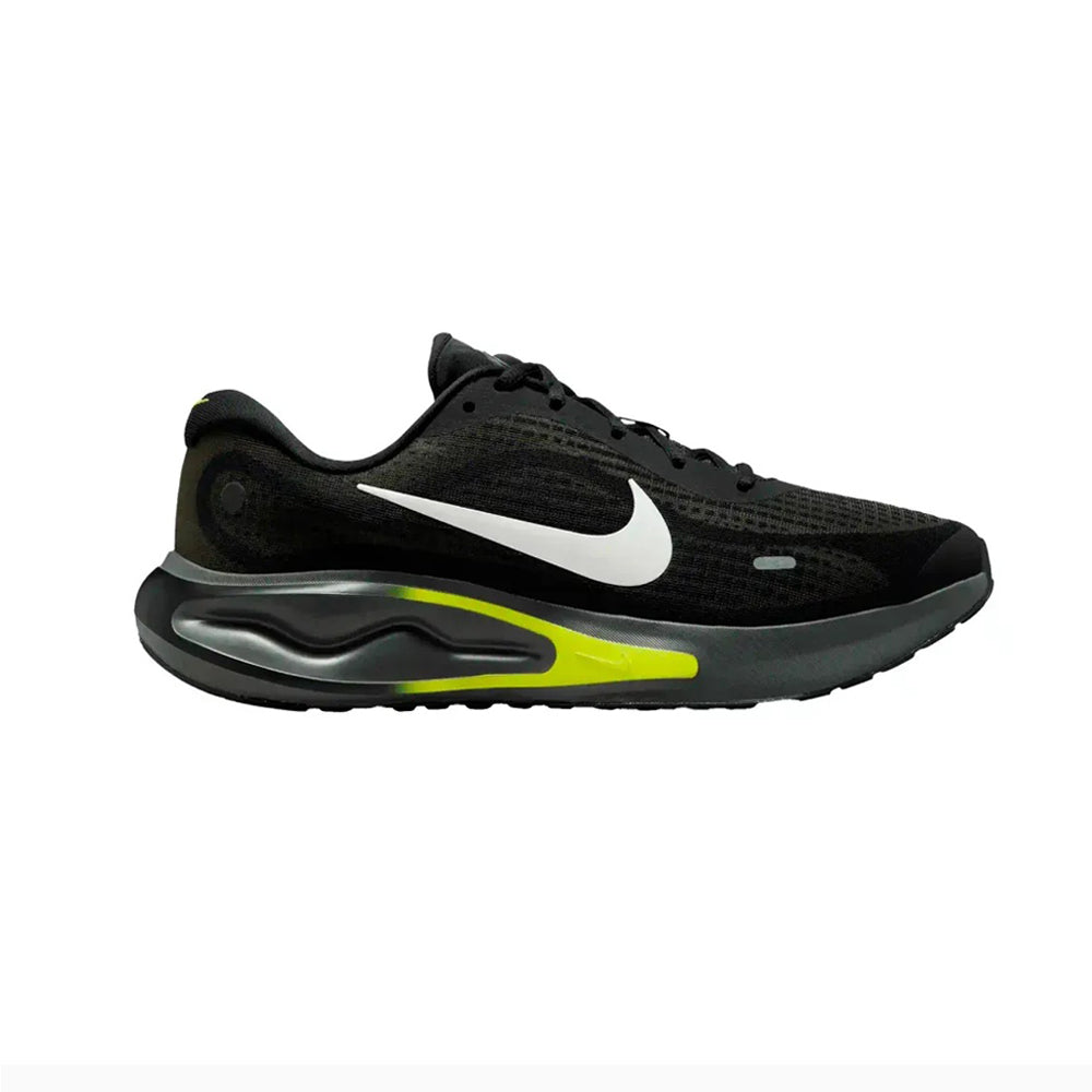 Tenis Deportivo Para Caballero Nike Journey Run Negro Blanco Verde Ab0701