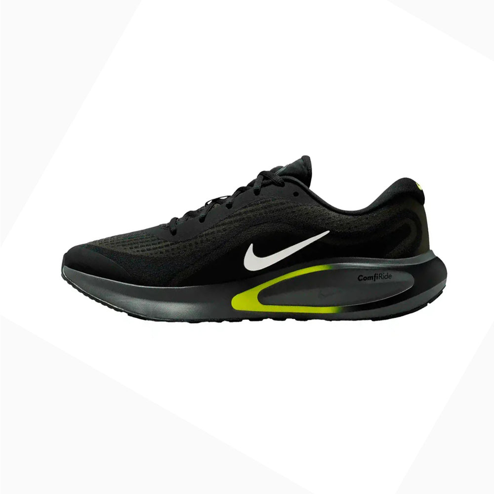 Tenis Deportivo Para Caballero Nike Journey Run Negro Blanco Verde Ab0701