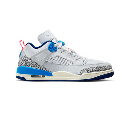 Tenis Casual Para Caballero Nike Jordan Spizike Low Blanco Azul Ab0701