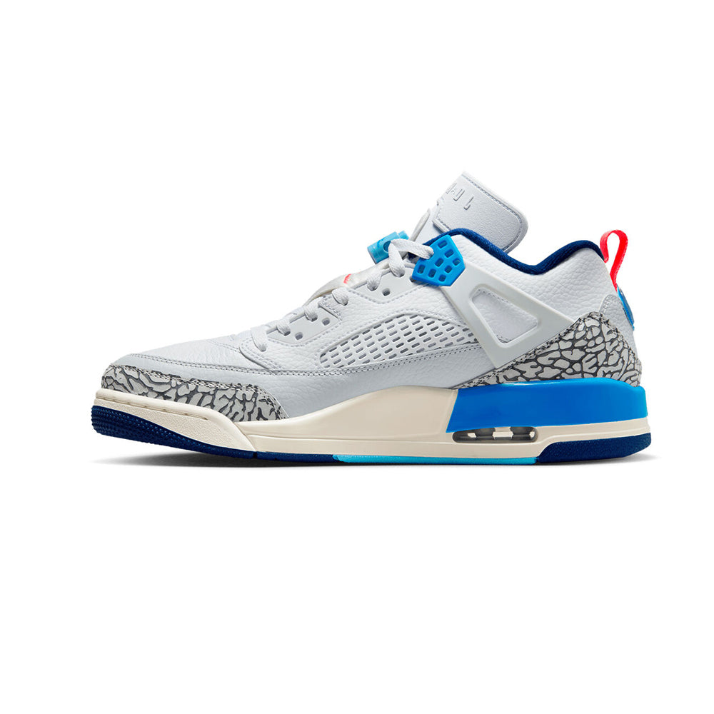 Tenis Casual Para Caballero Nike Jordan Spizike Low Blanco Azul Ab0701
