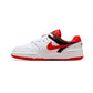 Tenis Casual Para Dama Nike Full Force Low Blanco Negro Rojo Ab0701