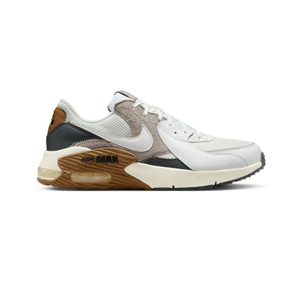 Tenis Deportivo Para Caballero Nike Air Max Excee Blanco Café Ab0701