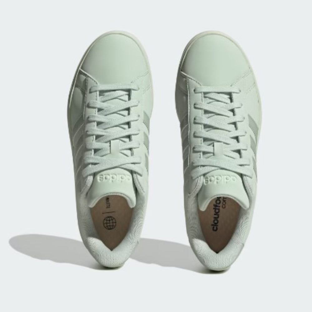Tenis Casual Para Dama Adidas Grand Court Verde Aqua Ab0701