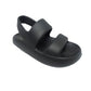 Sandalia Ausland Para Dama Marbella Florencia Negro Ab0701