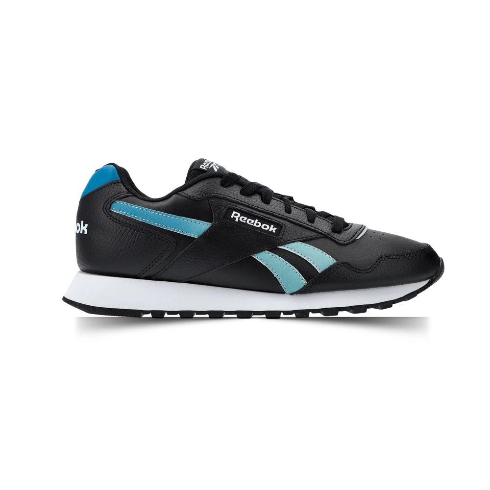 Tenis Casual Para Caballero Reebok Glide Negro Azul Ab0701