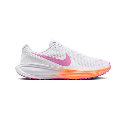 Tenis Deportivo Para Dama Nike Revolution 8 Blanco Naranja Menta Ab0701