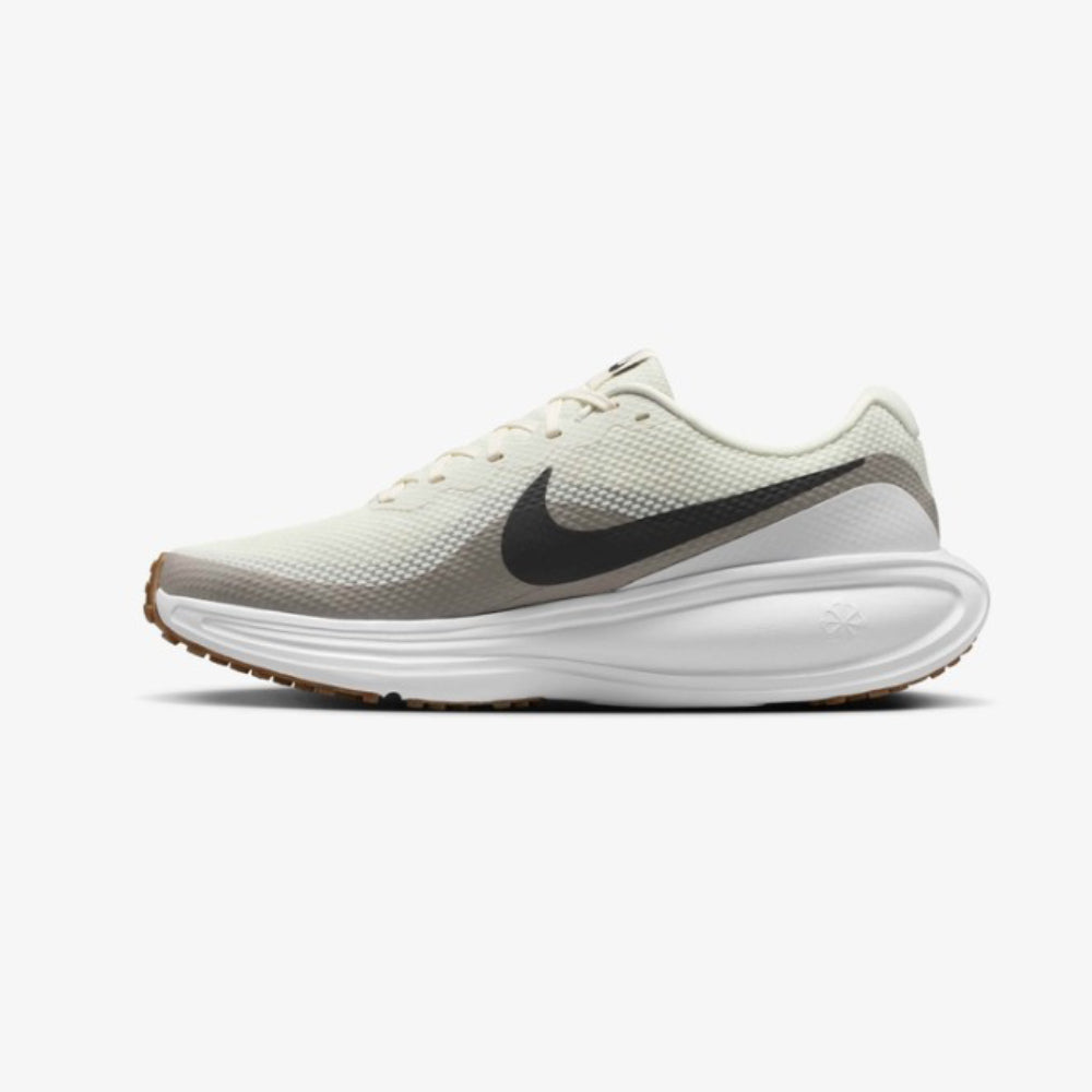 Tenis Deportivo Para Caballero Nike Revolution 8 Beige Gris Ab0701