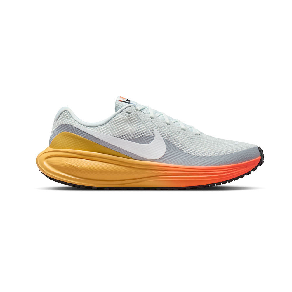 Tenis Deportivo Para Caballero Nike Revolution 8 Blanco Gris Dorado Ab0701