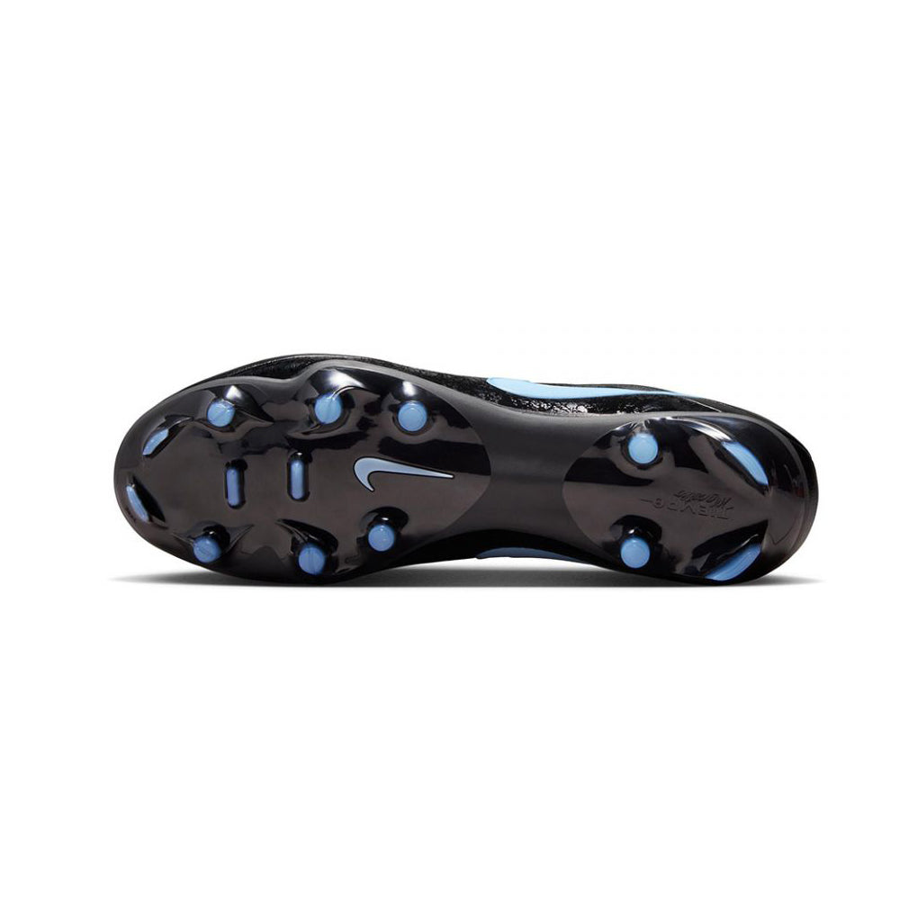 Zapatos De Futbol Para Caballero Nike Tiempo Maestro Negro Azul Ab0701