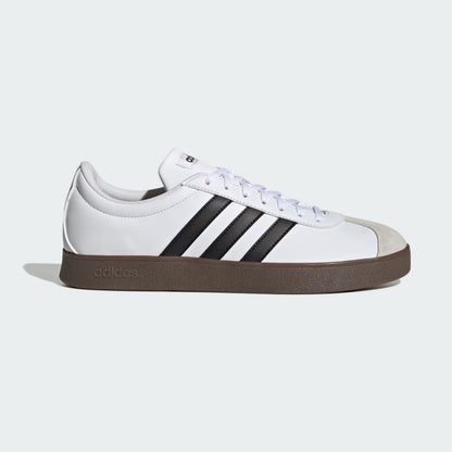 Tenis Casual Para Cabalero Adidas VL Court Base Blanco Negro Ab0701