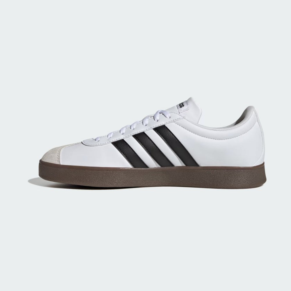 Tenis Casual Para Cabalero Adidas VL Court Base Blanco Negro Ab0701