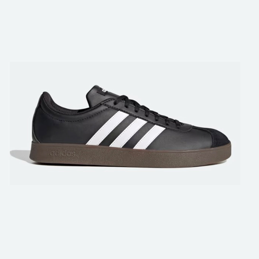 Tenis Casual Para Caballero Adidas VL Court Negro Blanco Ab0701
