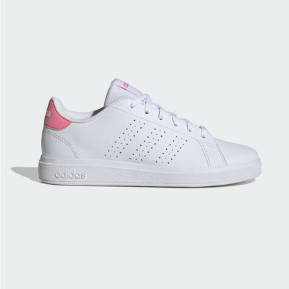 Tenis Casual Para Dama Adidas Advantage 2 Blanco Rosa Ab0701