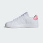Tenis Casual Para Dama Adidas Advantage 2 Blanco Rosa Ab0701