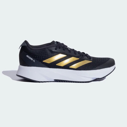Tenis Deportivo Para Dama Adidas Adizero SL Cierra Negro Dorado Carbon Ab0701