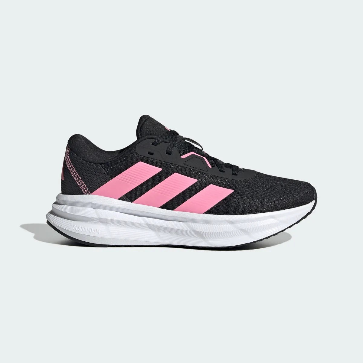 Tenis Deportivo Para Dama Adidas Galaxy 7 Negro Rosa Ab0701