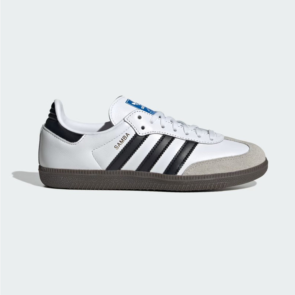 Tenis Casual Para Dama Adidas Samba OG Blanco Negro Ab0701
