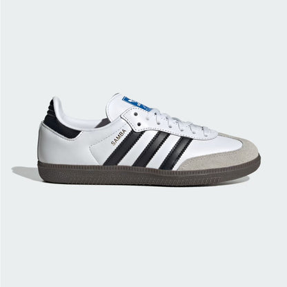 Tenis Casual Para Dama Adidas Samba OG Blanco Negro Ab0701