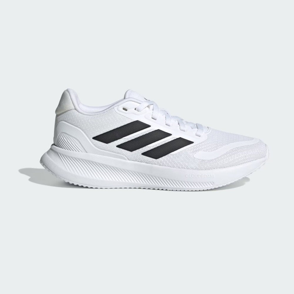 Tenis Deportivo Para Dama Adidas Runfalcon 5 Blanco Negro Ab0701