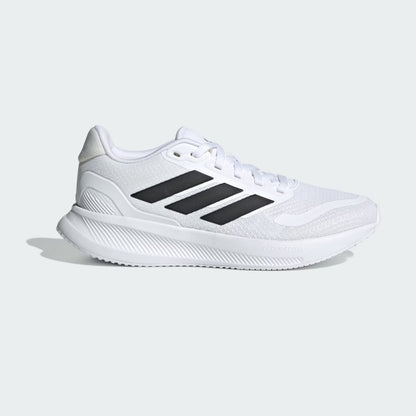 Tenis Deportivo Para Dama Adidas Runfalcon 5 Blanco Negro Ab0701