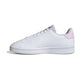 Tenis Casual Para Dama Adidas Urban Court Blanco Rosa Ab0701