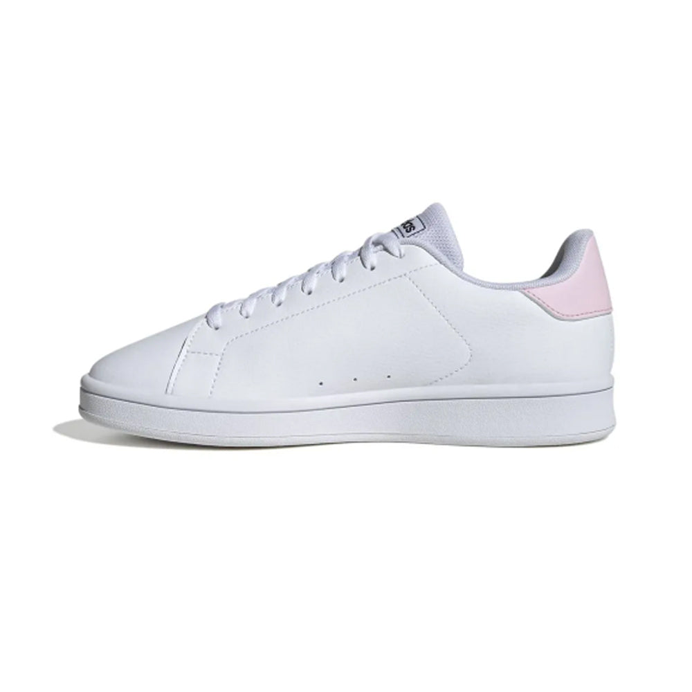 Tenis Casual Para Dama Adidas Urban Court Blanco Rosa Ab0701