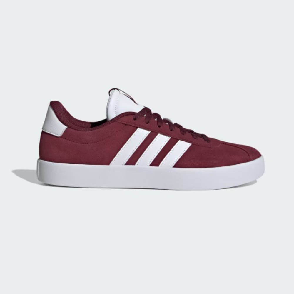 Tenis Casual Para Caballero Adidas VL Court 3.0 Vino Blanco Ab0701