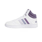 Tenis De Bota Para Dama Adidas Hoops 3.0 Mid Blanco Mora Ab0701
