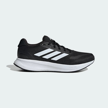 Tenis Deportivo Para Caballero Adidas Runfalcon 5 Negro Blanco Ab0701