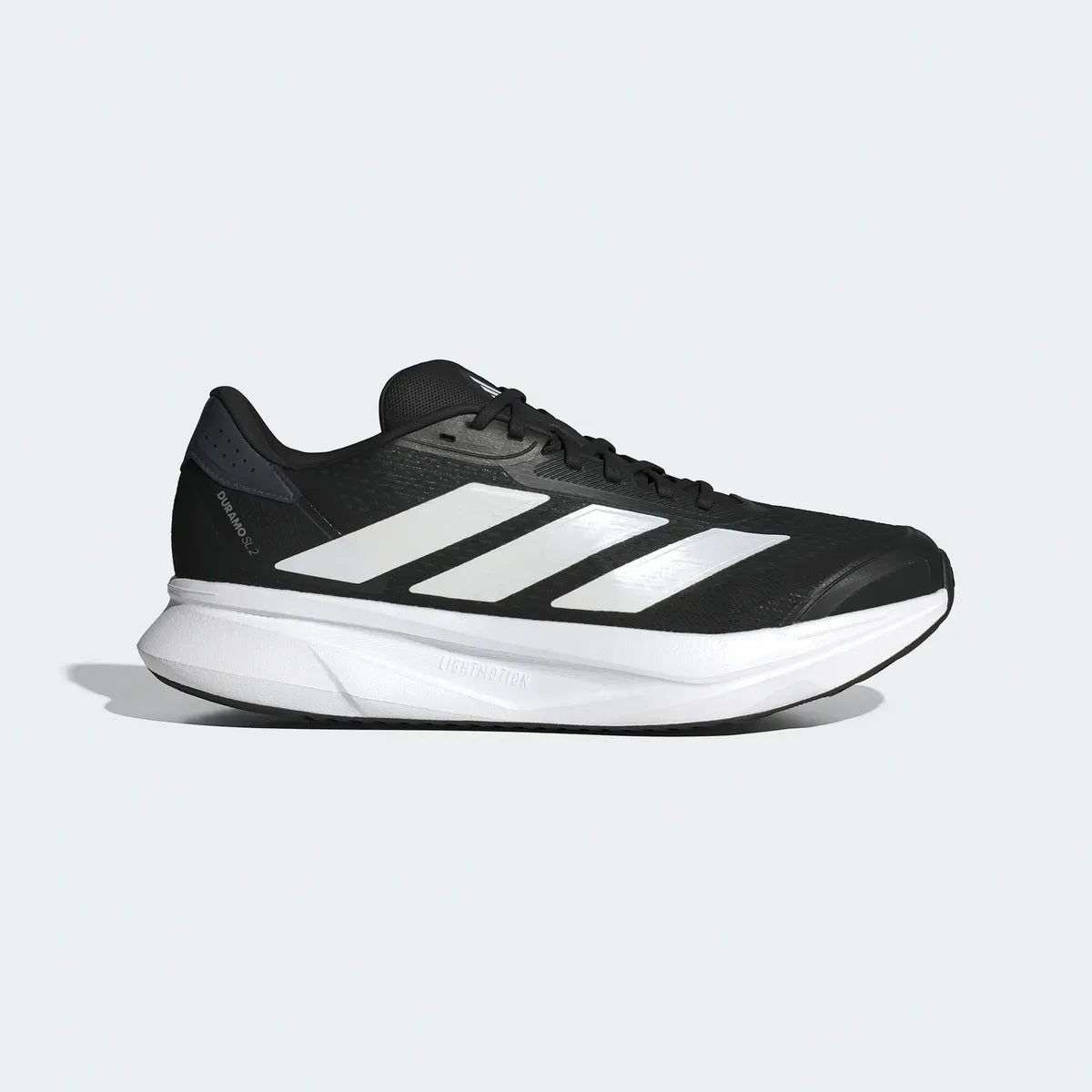 Tenis Deportivo Para Caballero Adidas Duramo SL 2 Negro Blanco Ab0701
