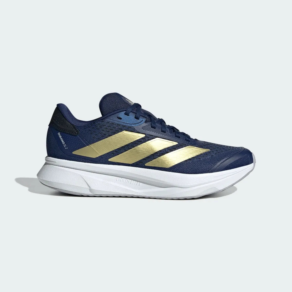 Tenis Deportivo Para Dama Adidas Duramo SL 2 Marino Oro Ab0701