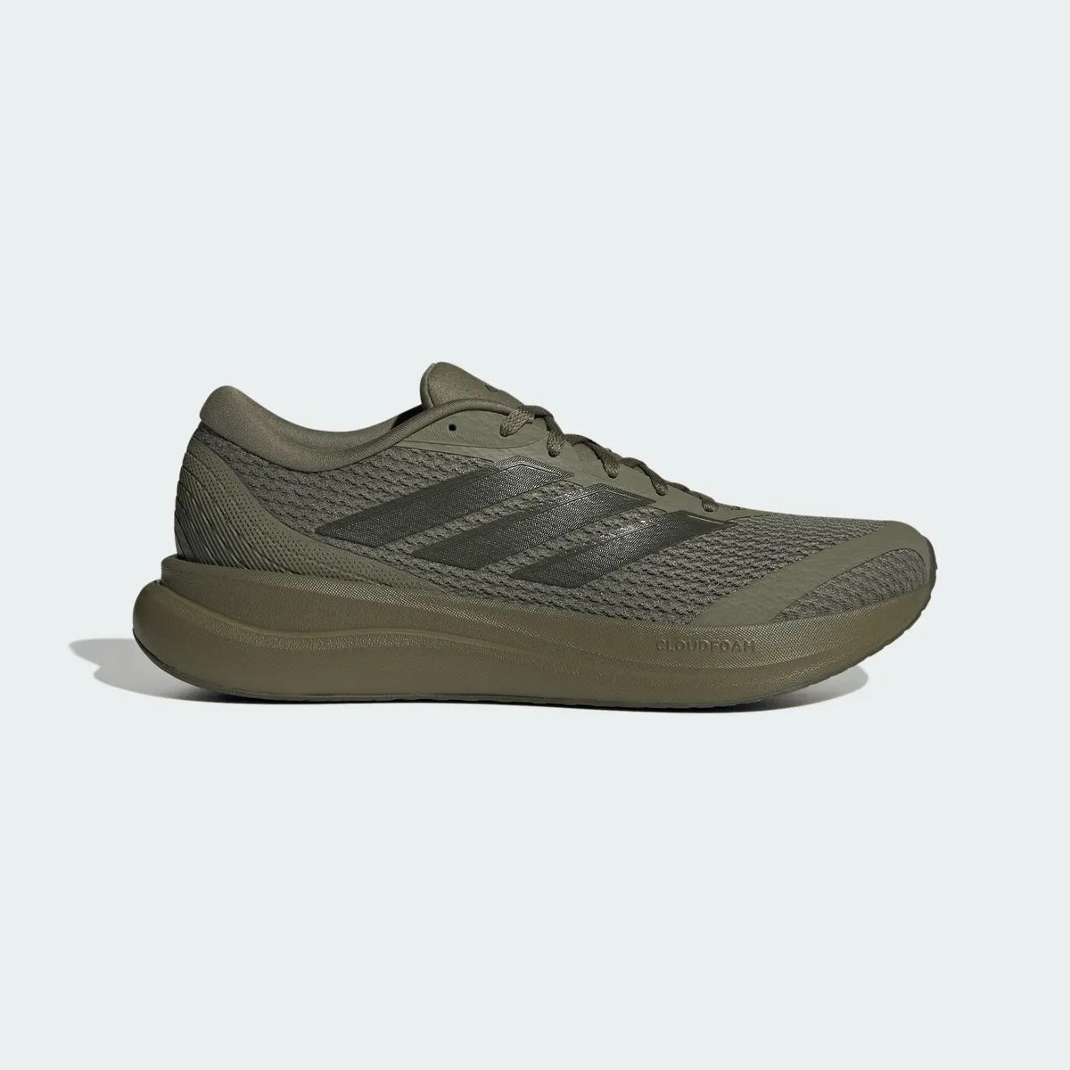 Tenis Deportivo Para Caballero Adidas Runfalcon 6 Cloudfoam Olivo Ab0701