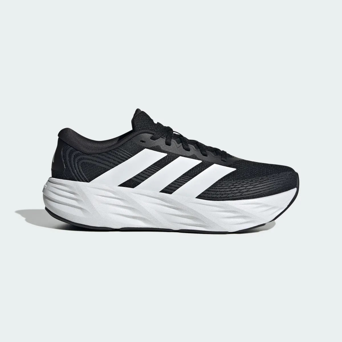 Tenis Deportivo Para Caballero Adidas Galaxy 8 Negro Blanco Ab0701