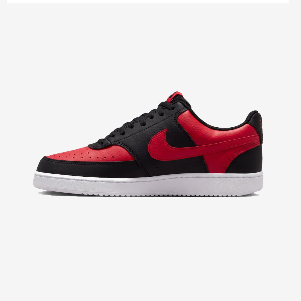 Tenis Casual Para Caballero Nike Court Vision Rojo Negro Ab0701