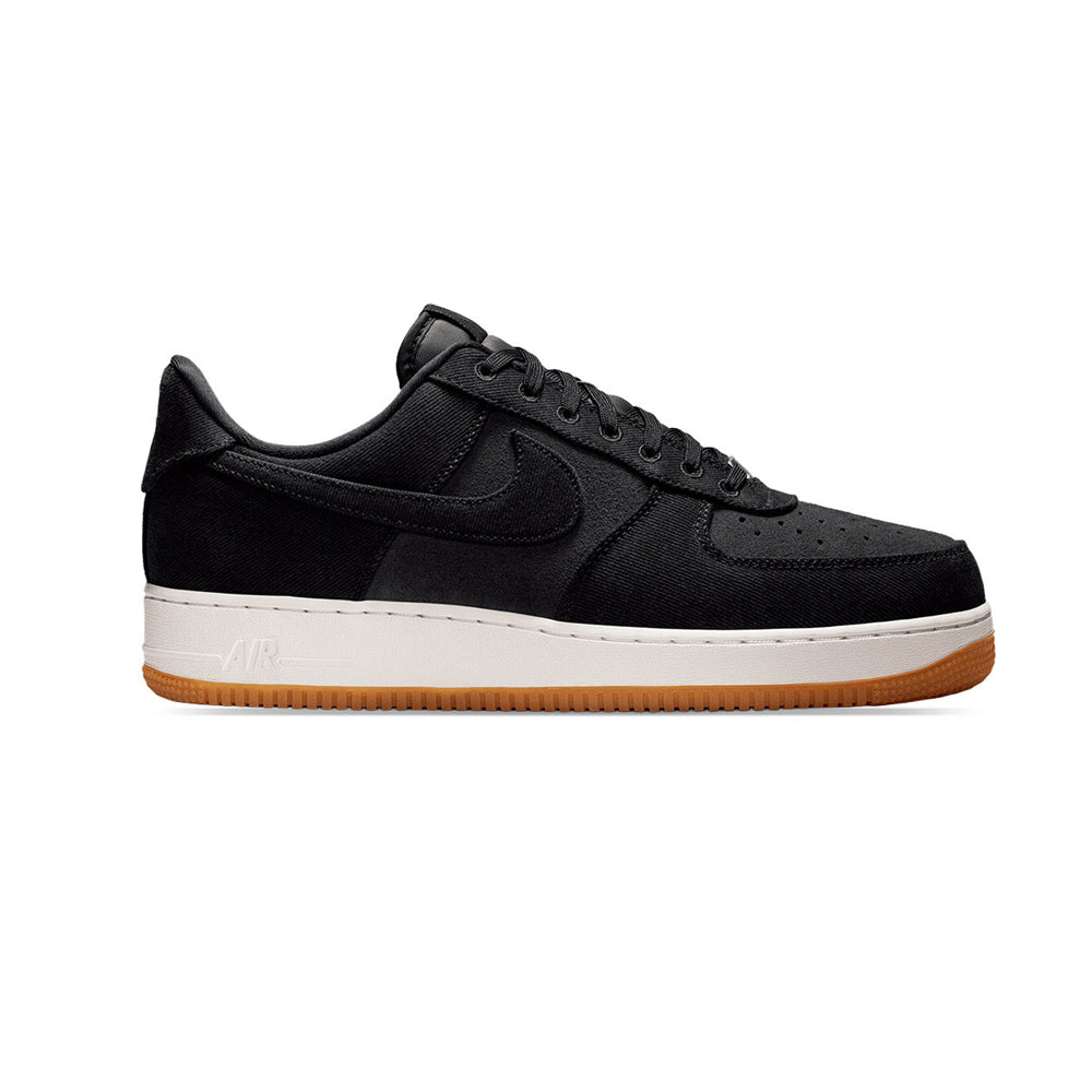 Tenis Casual Para Caballero Nike Air Force 1 Negro Gris Ab0701