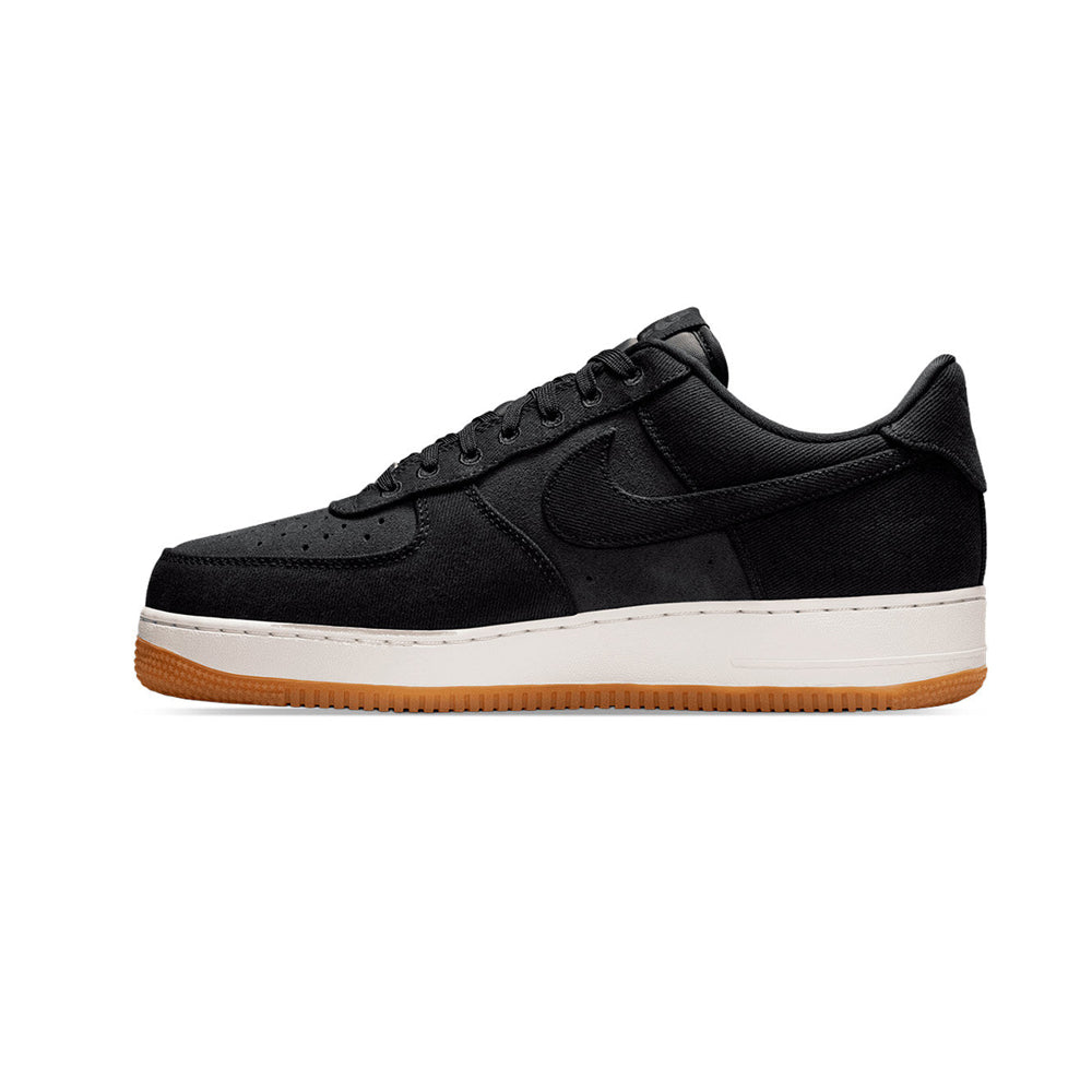 Tenis Casual Para Caballero Nike Air Force 1 Negro Gris Ab0701