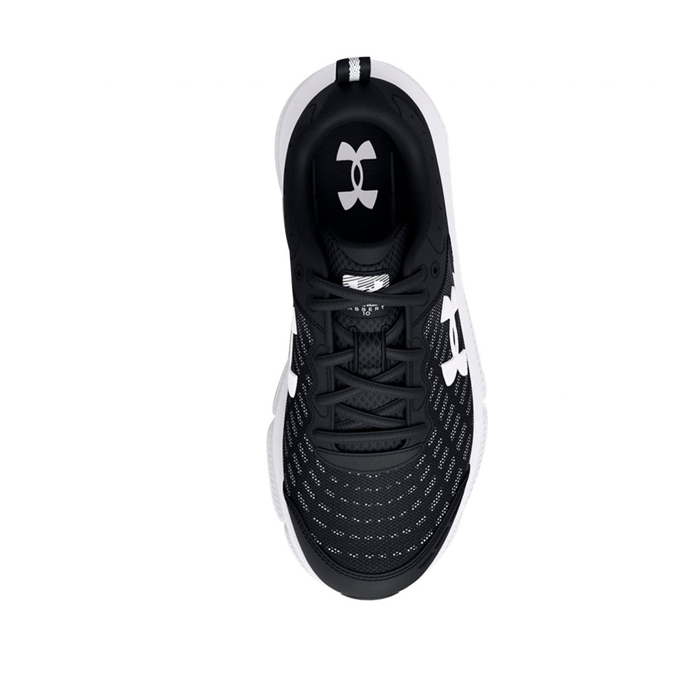 Tenis Deportivo Para Dama Under Armour Assert10 Negro Blanco Ab0701