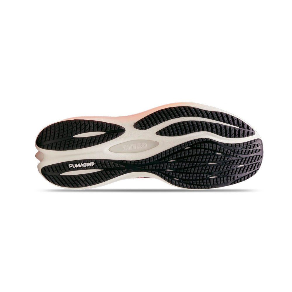 Tenis Deportivo Para Caballero Puma Velocity NITRO 3 Anaranjado Blanco Ab0701