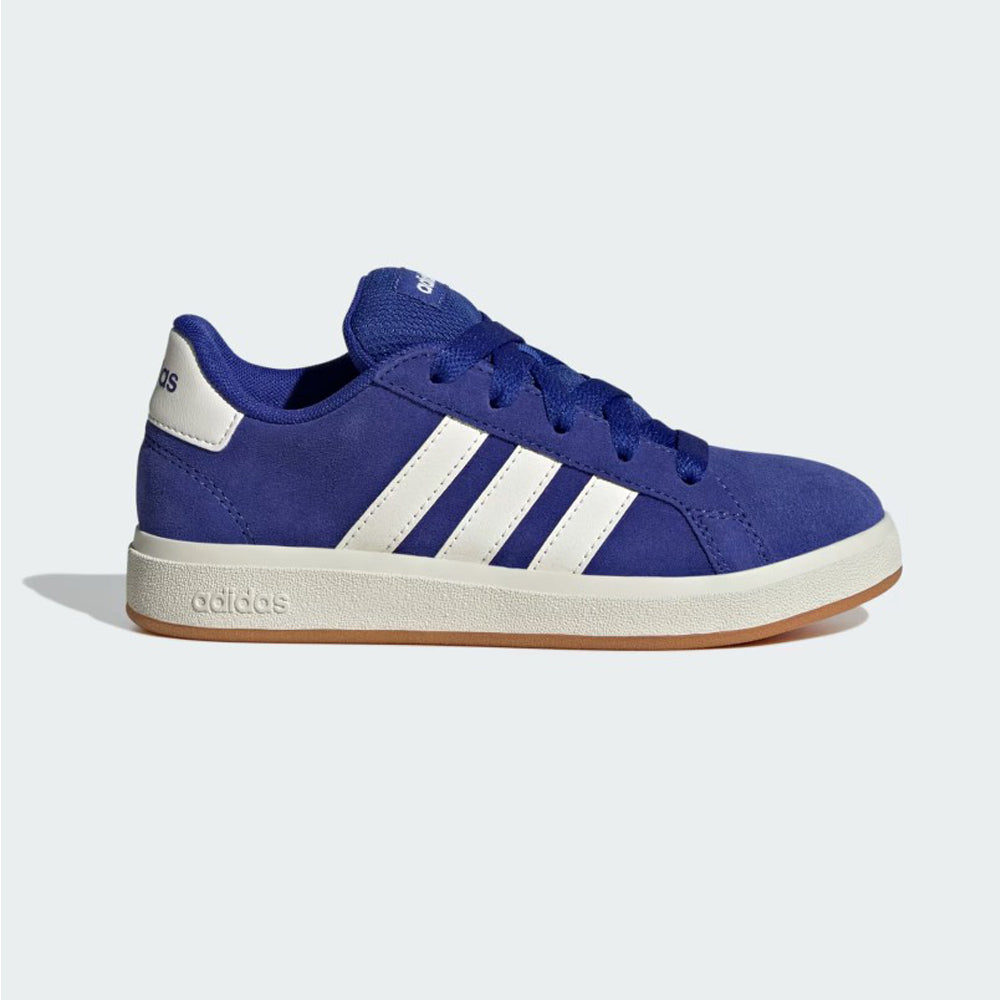 Tenis Casual Para Dama Adidas Grand Court Base Rey Blanco Ab0701