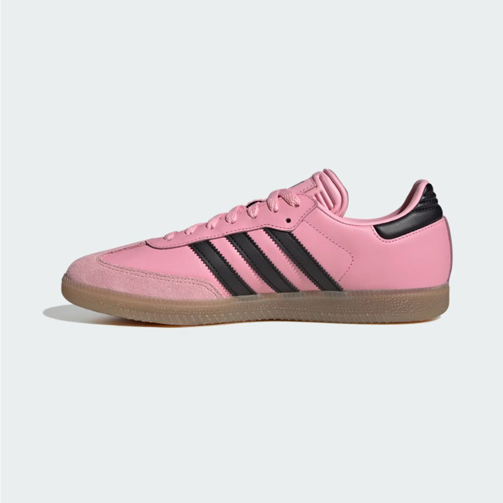 Tenis Casual Para Dama Adidas Samba Messi Rosa Negro Ab0701