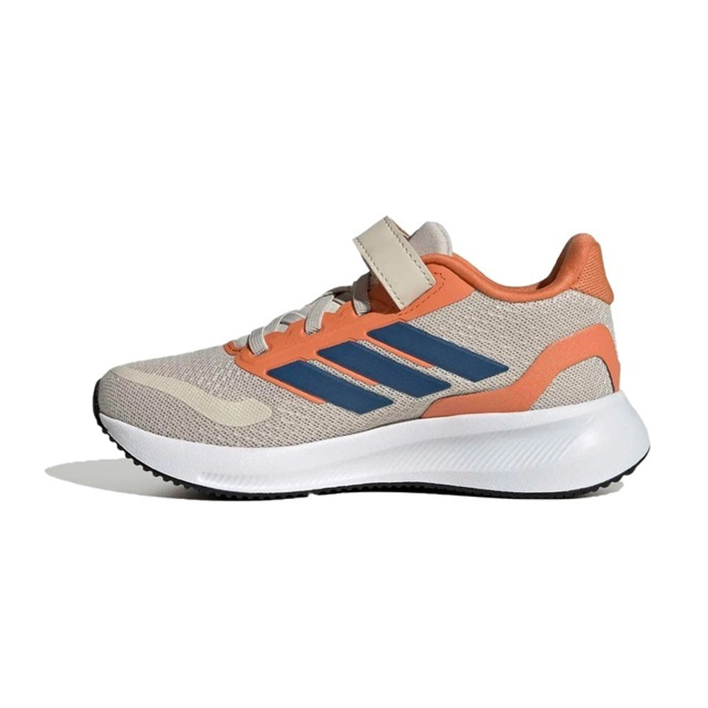 Tenis Deportivo Para Niño Adidas Runfalcon 5 Arena Naranja Marino Ab0701