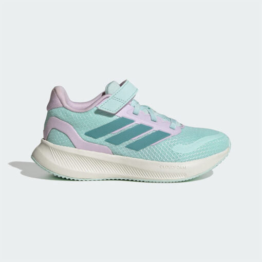Tenis Deportivo Para Niña Adidas Runfalcon 5 Lavanda Menta Ab0701