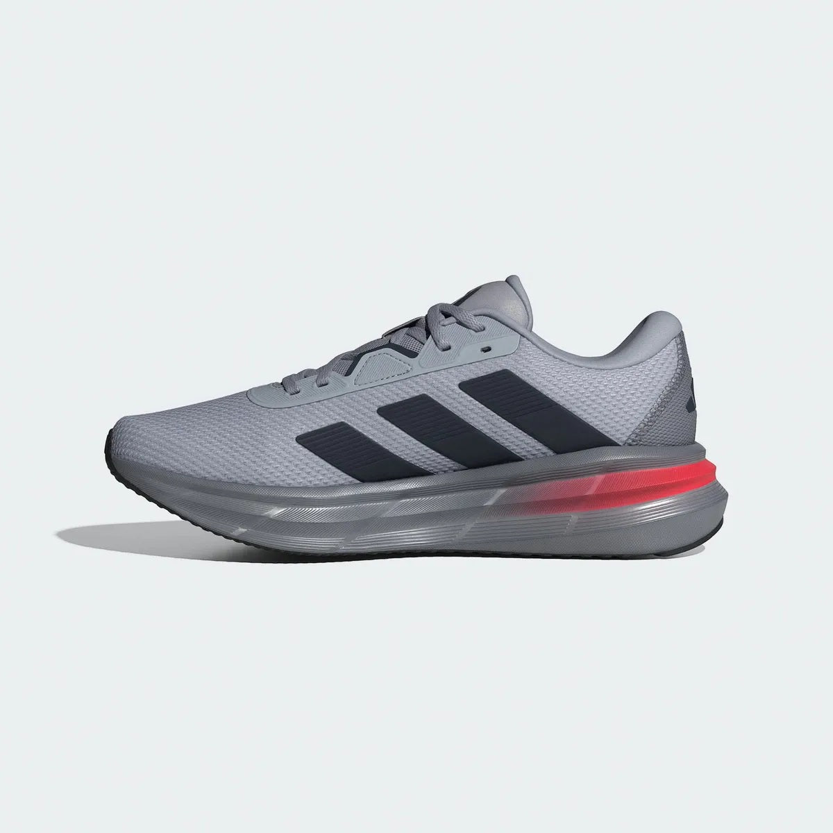 Tenis Deportivo Para Caballero Adidas Galaxy 7 Plata Negro Ab0701