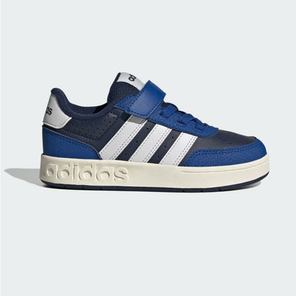 Tenis Casual Para Niño Adidas Breakbase Marino Gris Rey Ab0701