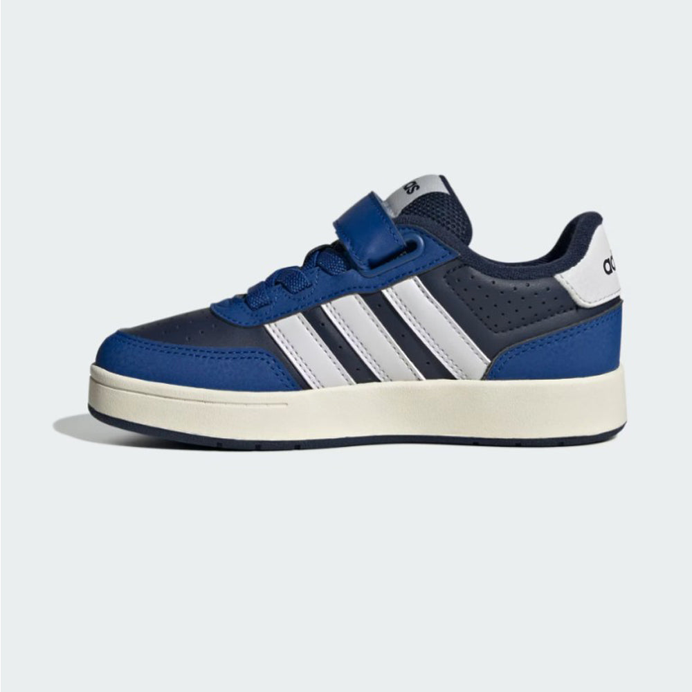 Tenis Casual Para Niño Adidas Breakbase Marino Gris Rey Ab0701