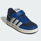 Tenis Casual Para Niño Adidas Breakbase Marino Gris Rey Ab0701
