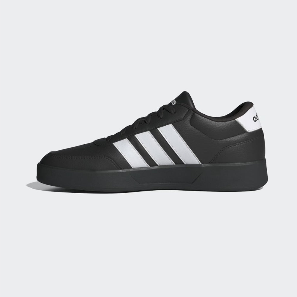 Tenis Casual Para Caballero Adidas Breaknet 3.0 Negro Blanco Ab0701