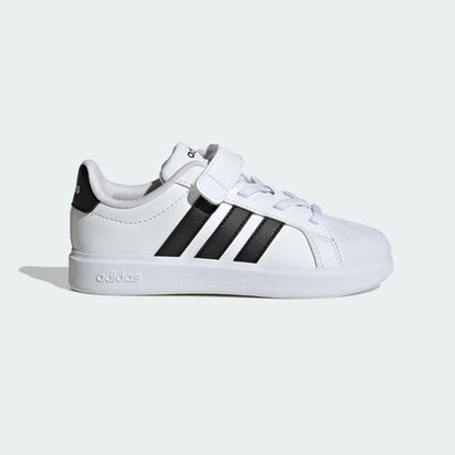 Tenis Casual Para Niño Adidas Street Talk Blanco Negro Ab0701