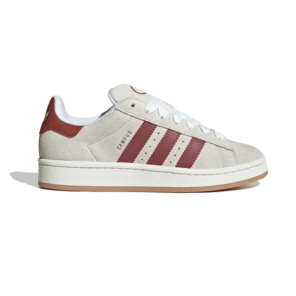 Tenis Casual Para Dama Adidas Campus Blanco Rubi Ab0701