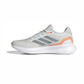 Tenis Deportivo Para Dama Adidas Runfalcon 5 Gris Metalico Naranja Ab0701